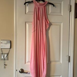 Ladies, pink dress